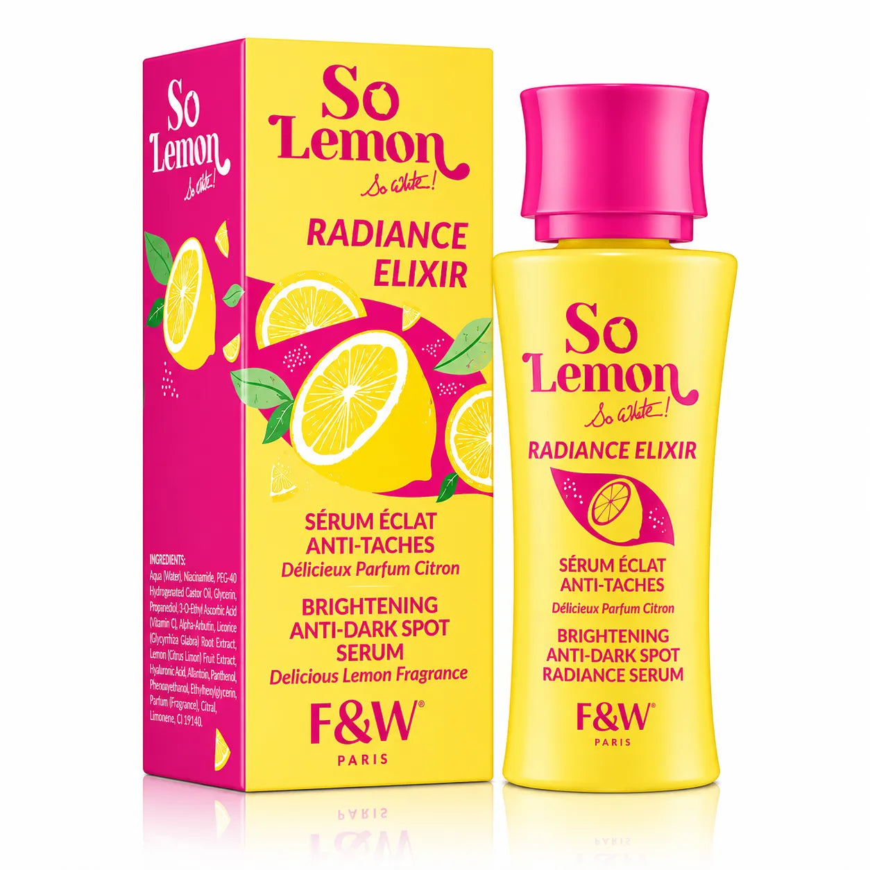 Brightening Anti-Dark Spot Face Serum – Radiance Elixir | So Lemon