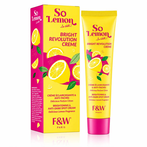 Brightening & Anti-Dark Spot Face Cream – Bright Revolution Cream | So Lemon
