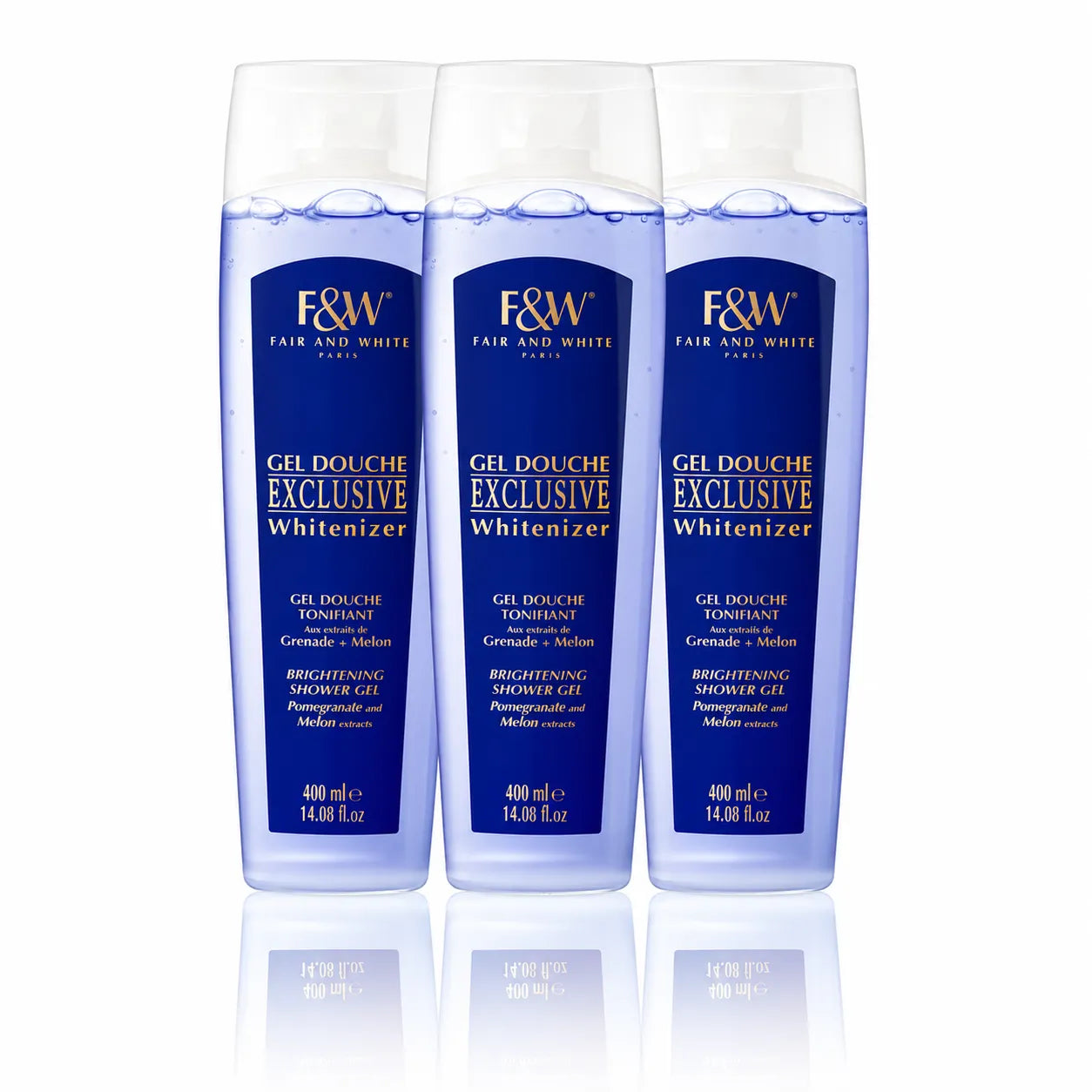 EXCLUSIVE SHOWER GEL 400ML – PACK OF 3