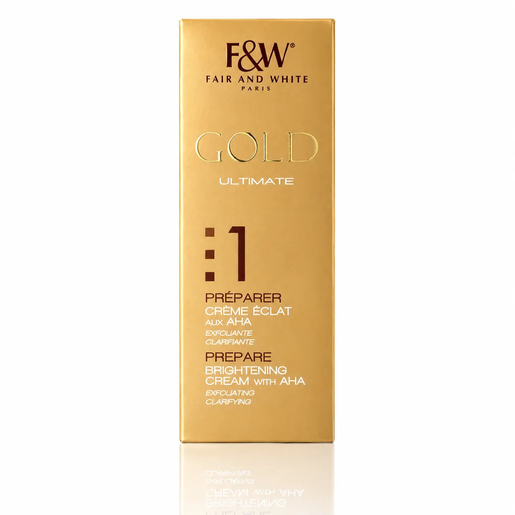 Gold Brightening Cream With AHA