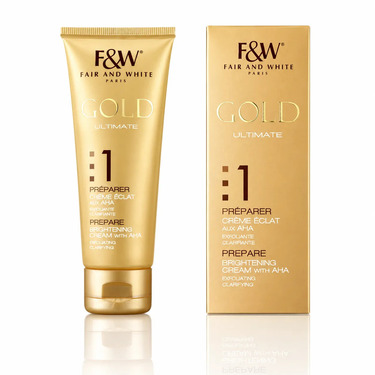 Gold Brightening Cream With AHA