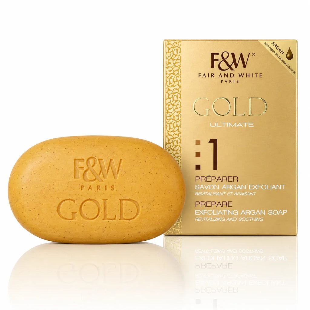 Gold Exfoliating Argan Soap