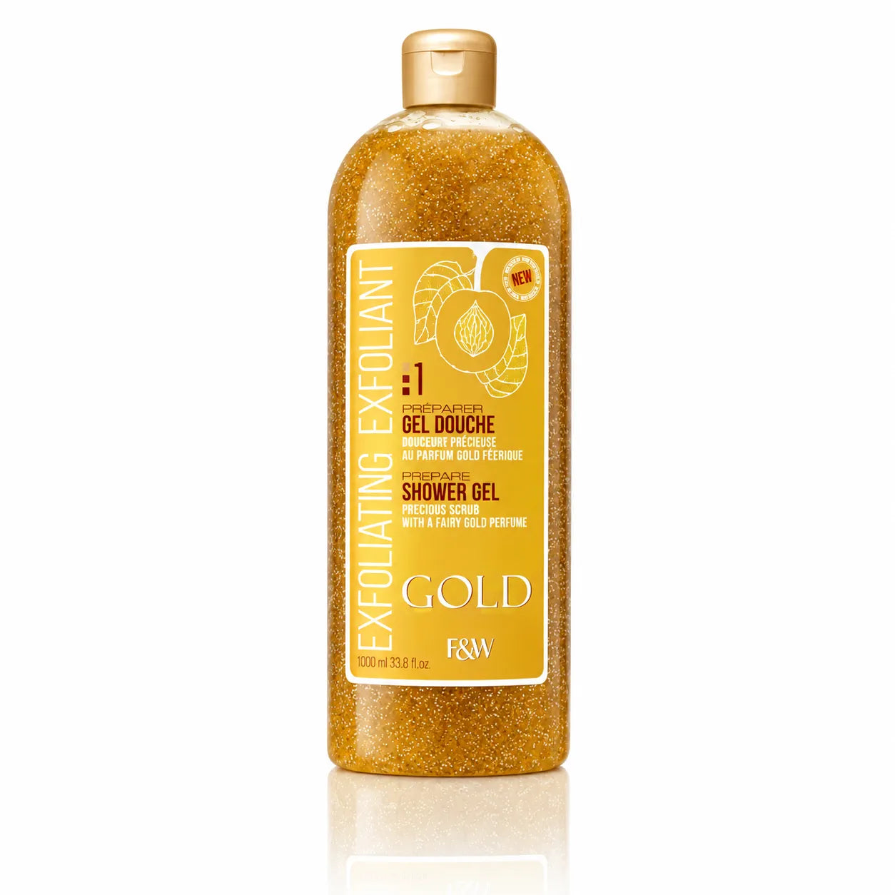 Gold Exfoliating Shower Gel Scrub