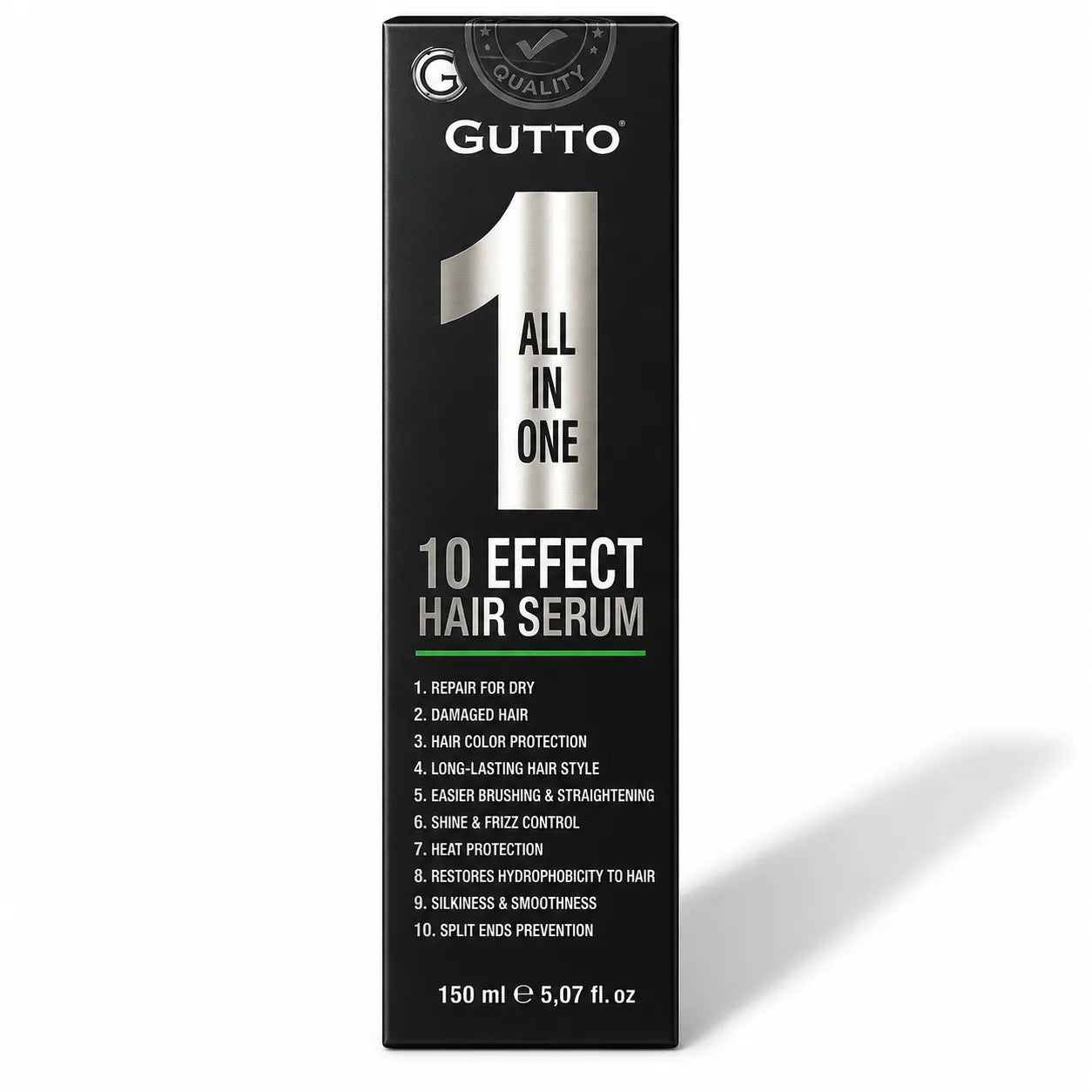 Gutto All In One 10 Effect Hair Serum150ml