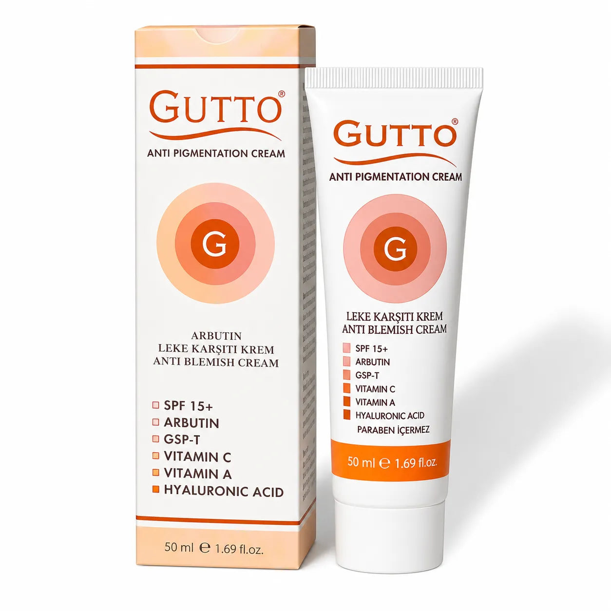 Gutto Anti Pigmentation Cream 50ml