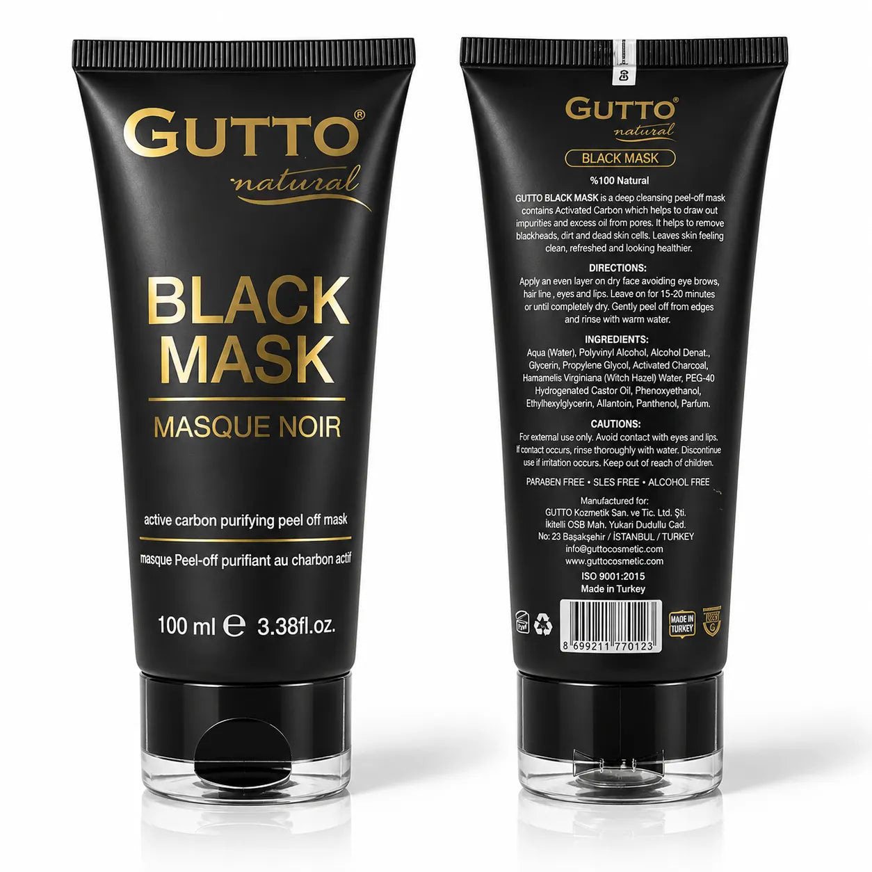 Gutto Black Mask Peel Off 100ml