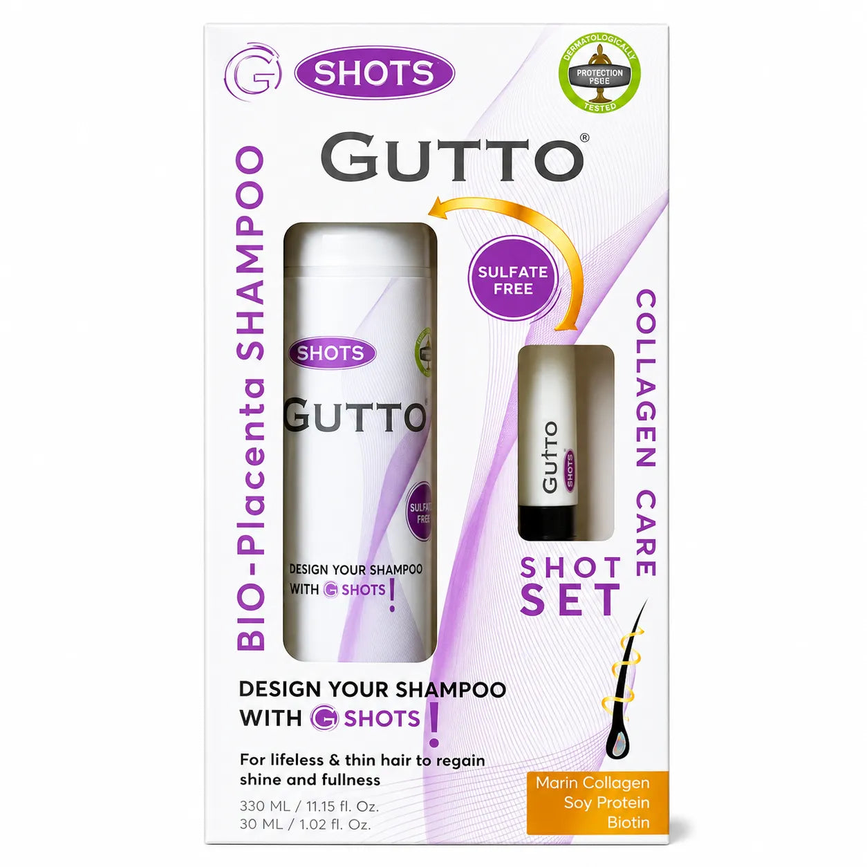 Gutto Collagen Care Shot SET/SHAMPOO 330ml & Shot 30ml