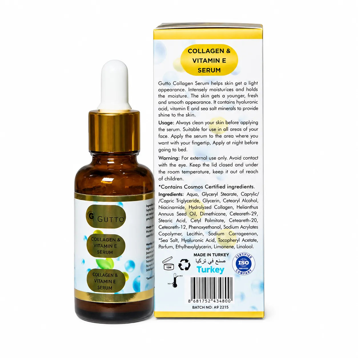 Gutto Collagen & Vitamin E Serum 33ml