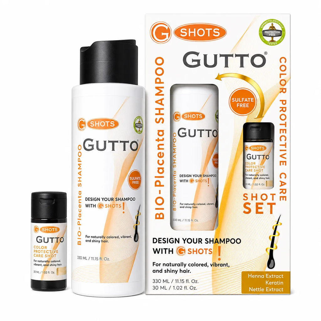 Gutto Color Protect Care Shot Set/Shampoo 330ml/Shot 30ml