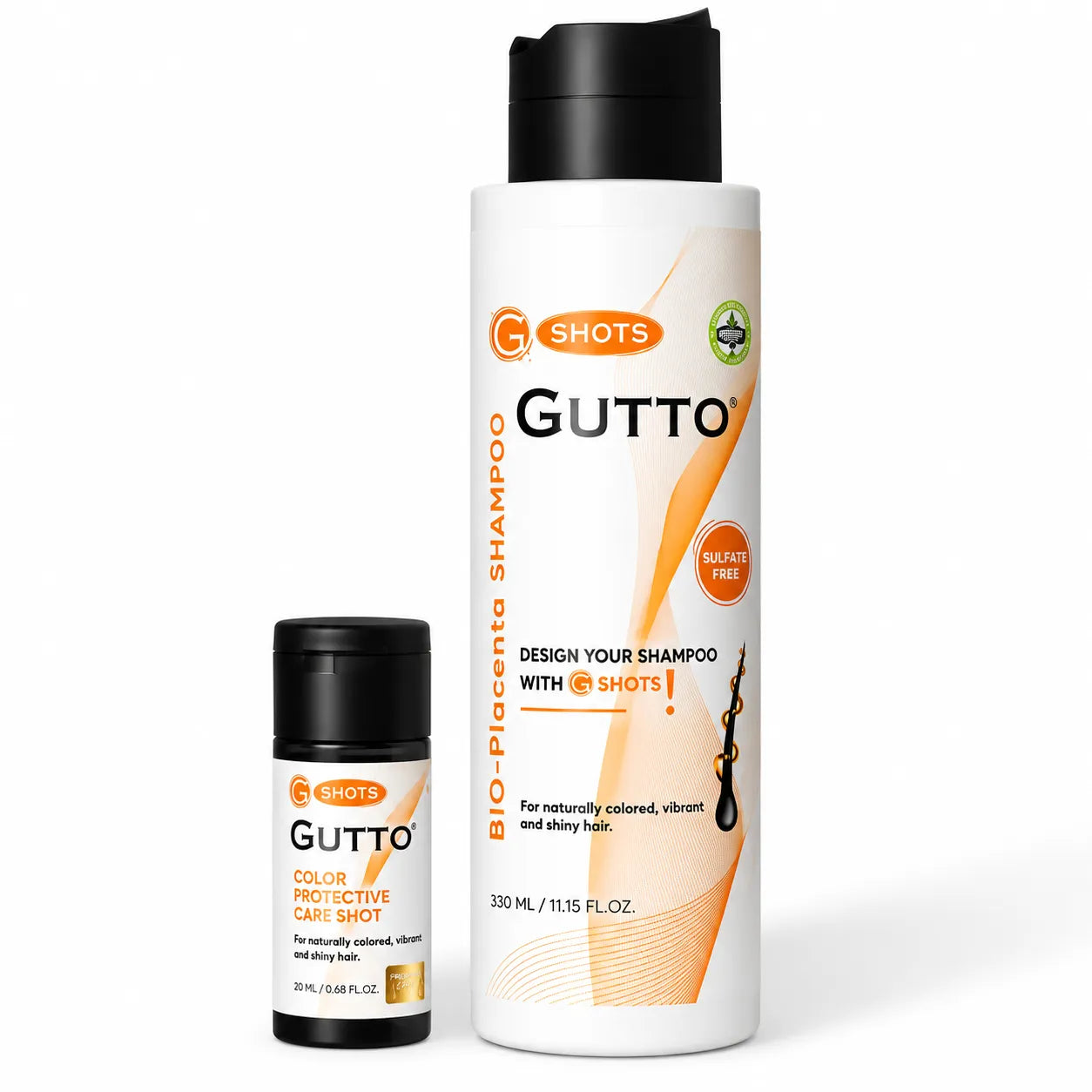 Gutto Color Protect Care Shot Set/Shampoo 330ml/Shot 30ml