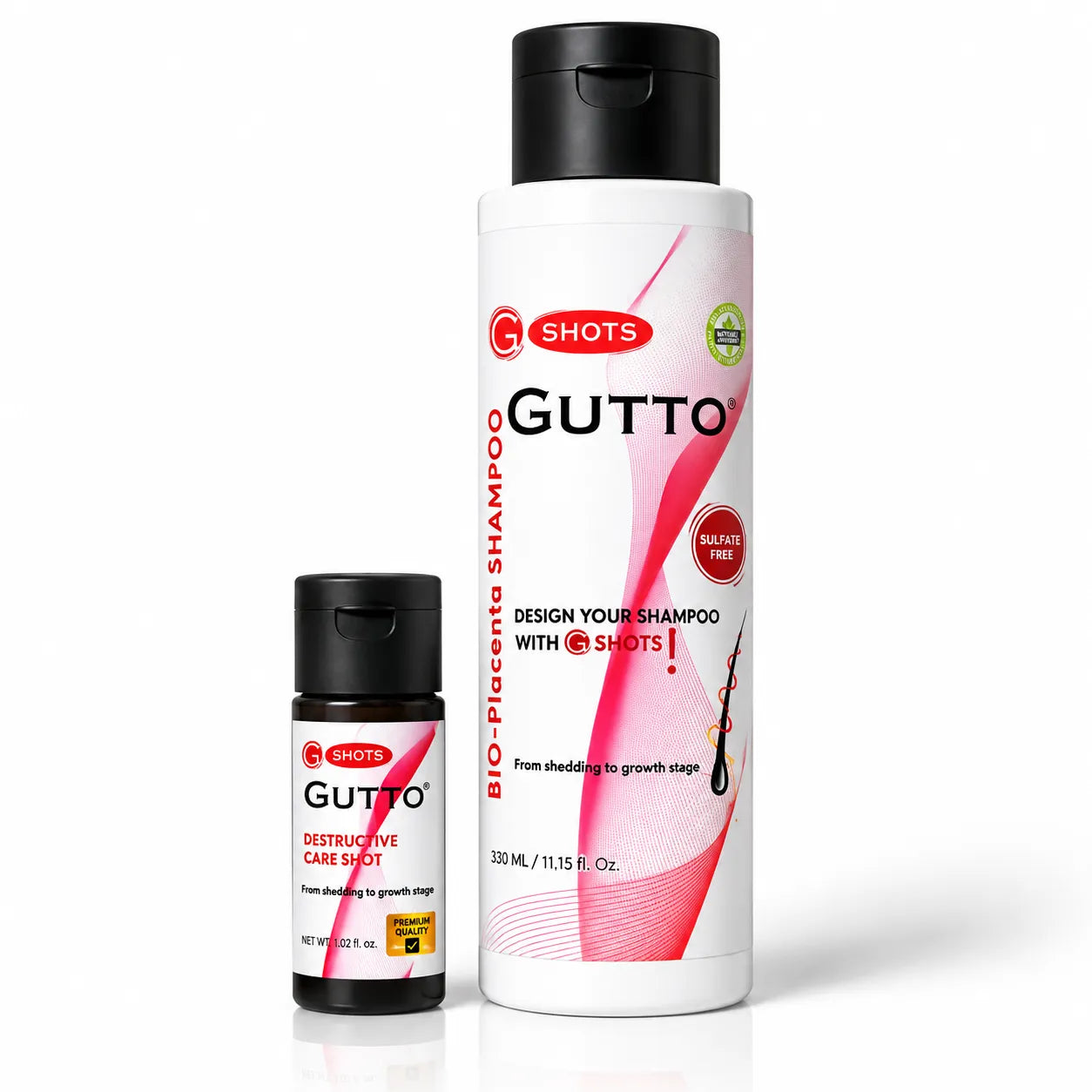 Gutto Constructive Care Shot SET/SHAMPOO 330ml & Shot 30ml