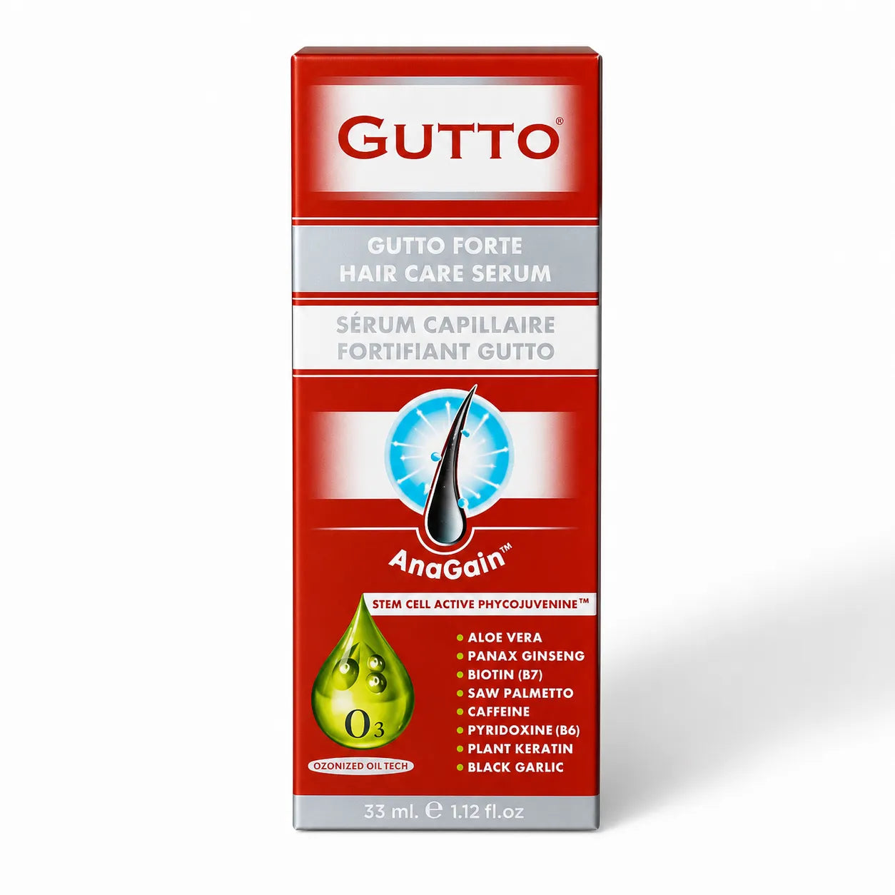 Gutto Forte Anti Hair loss Serum Spray, 33ml.