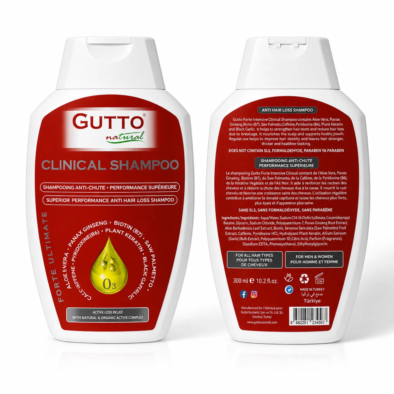 Gutto Forte Clinical Shampoo 300ml