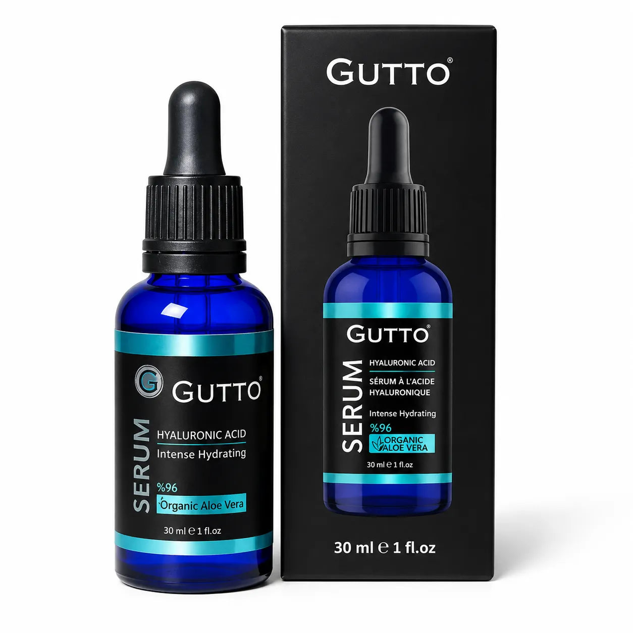 Gutto Hyaluronic Acid Serum| Intense Hydrating,30ml
