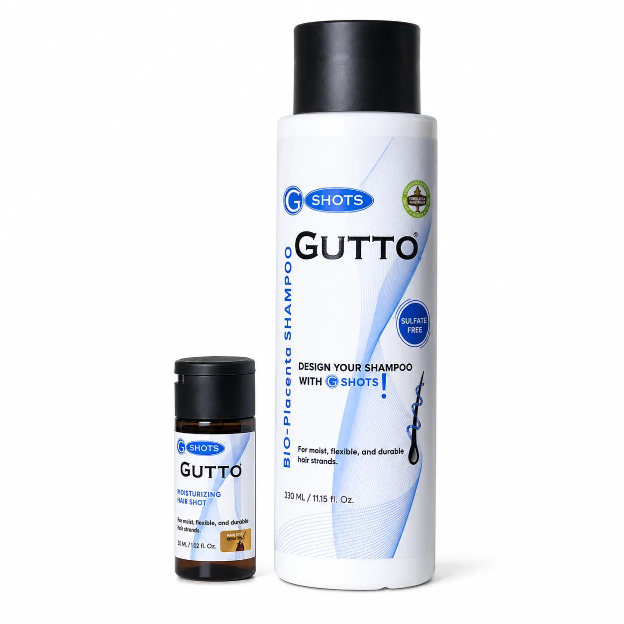 Gutto Moisturizing Care Shot SET/SHAMPOO 330ml & SHOT 30ml