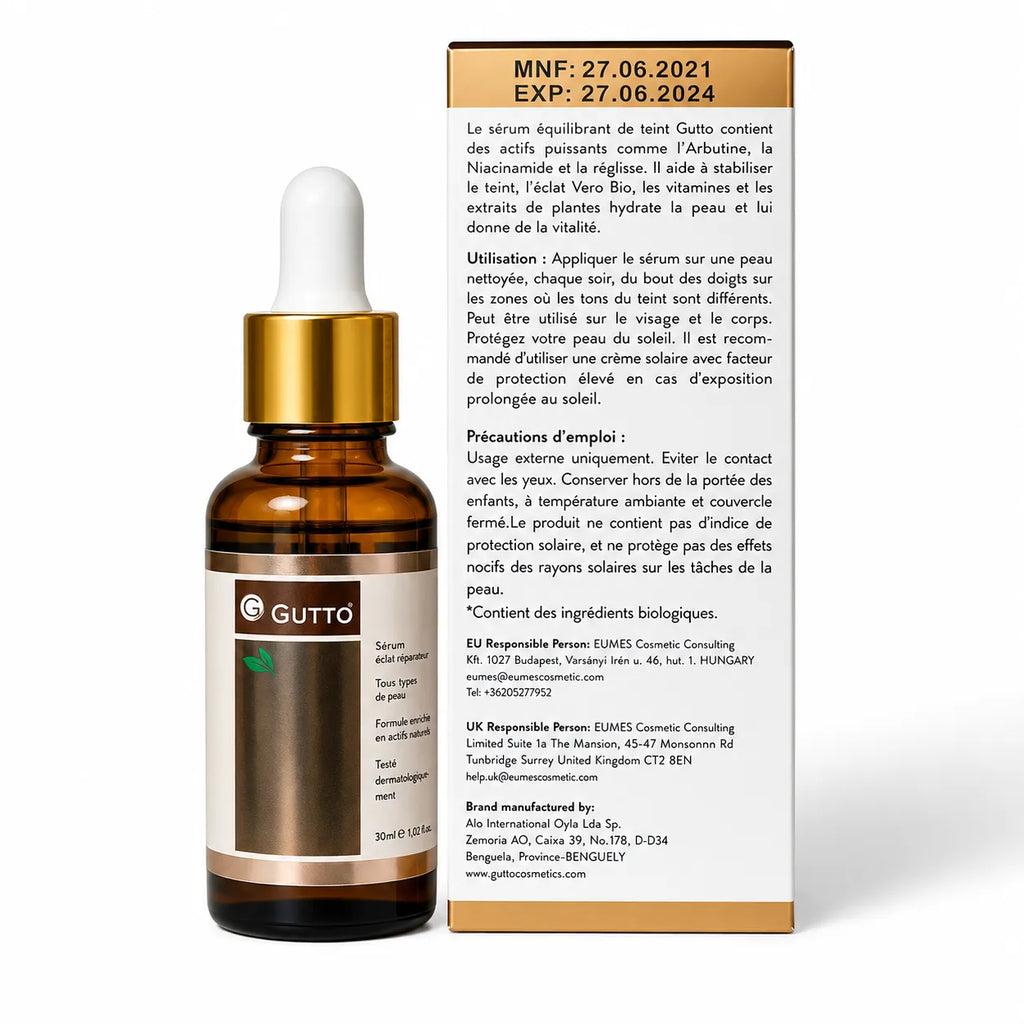 Gutto Skin Tone Balancing Serum 33ml