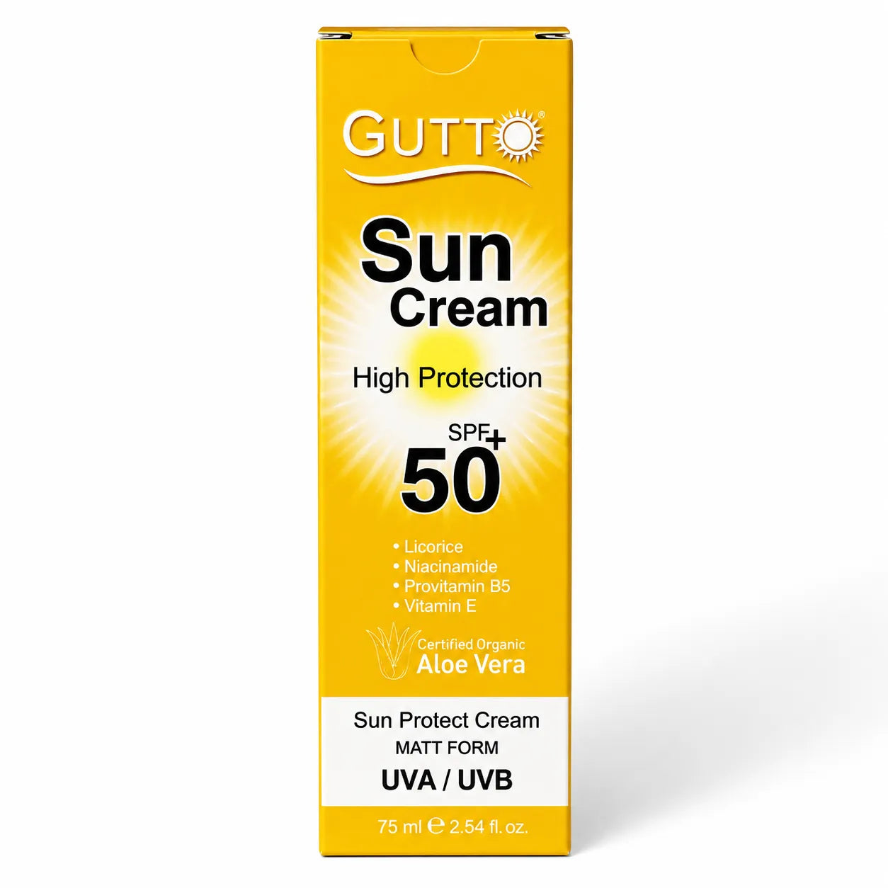 Gutto Sun Protection Cream 75ml SPF50+/ Water Proof