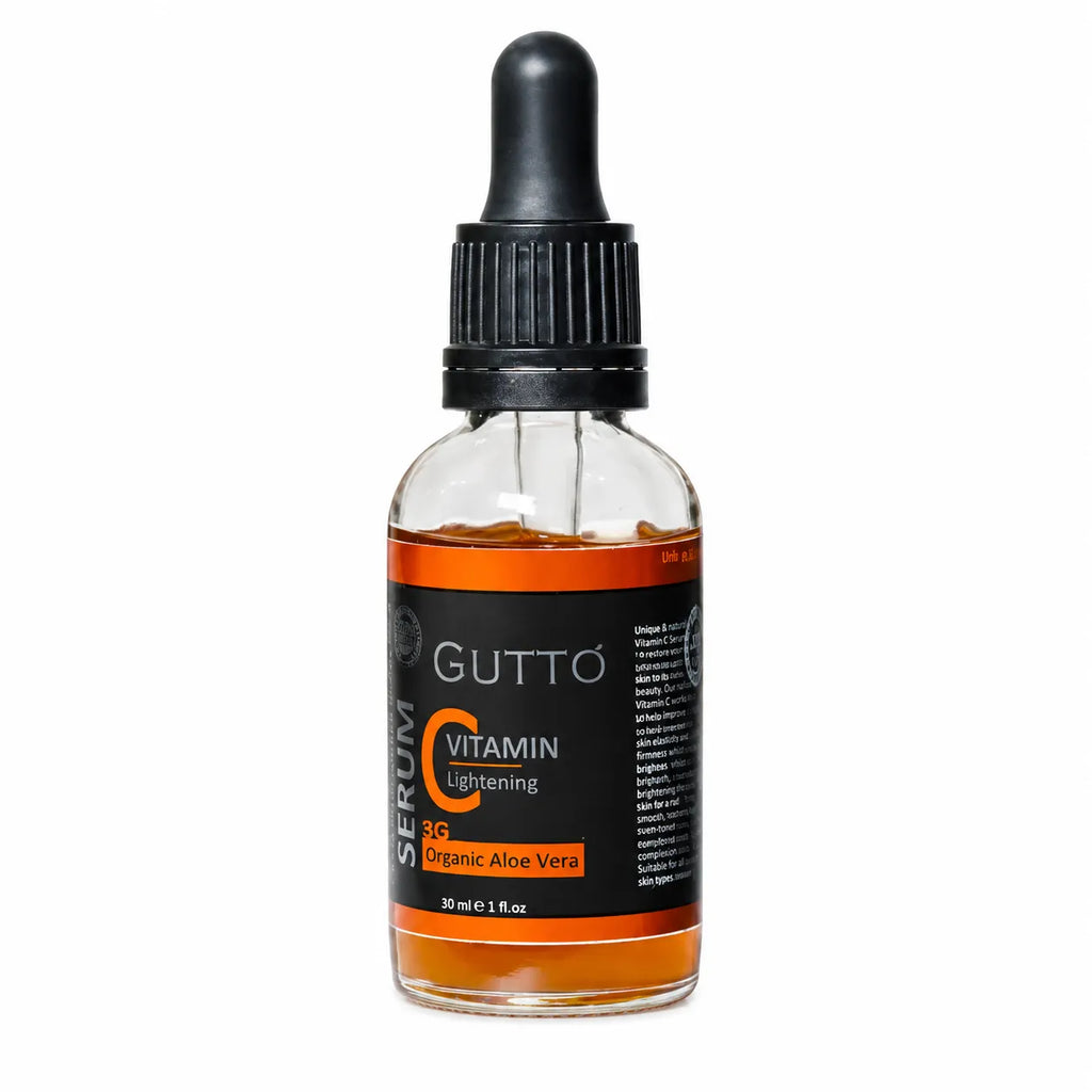 Gutto Vitamin C Serum (80% Organic Aloe Vera) 30ml