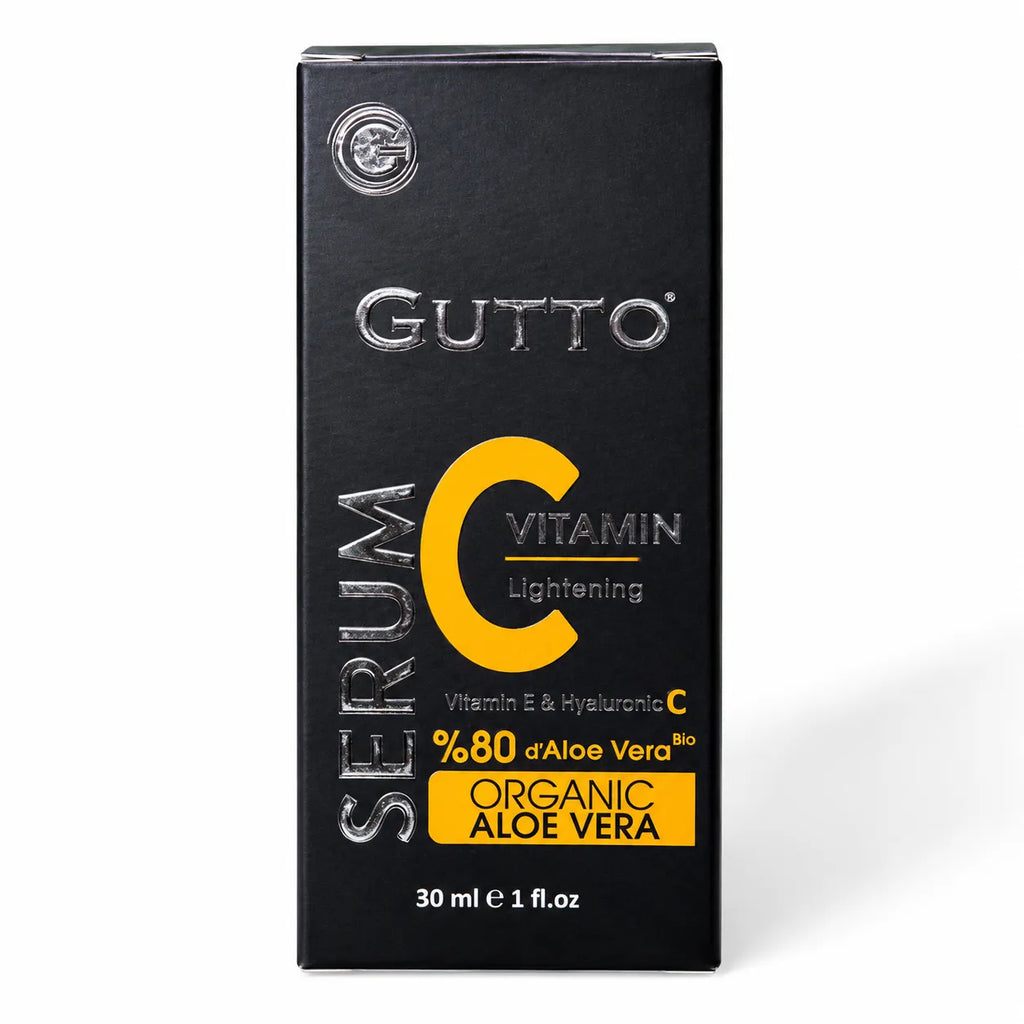 Gutto Vitamin C Serum (80% Organic Aloe Vera) 30ml