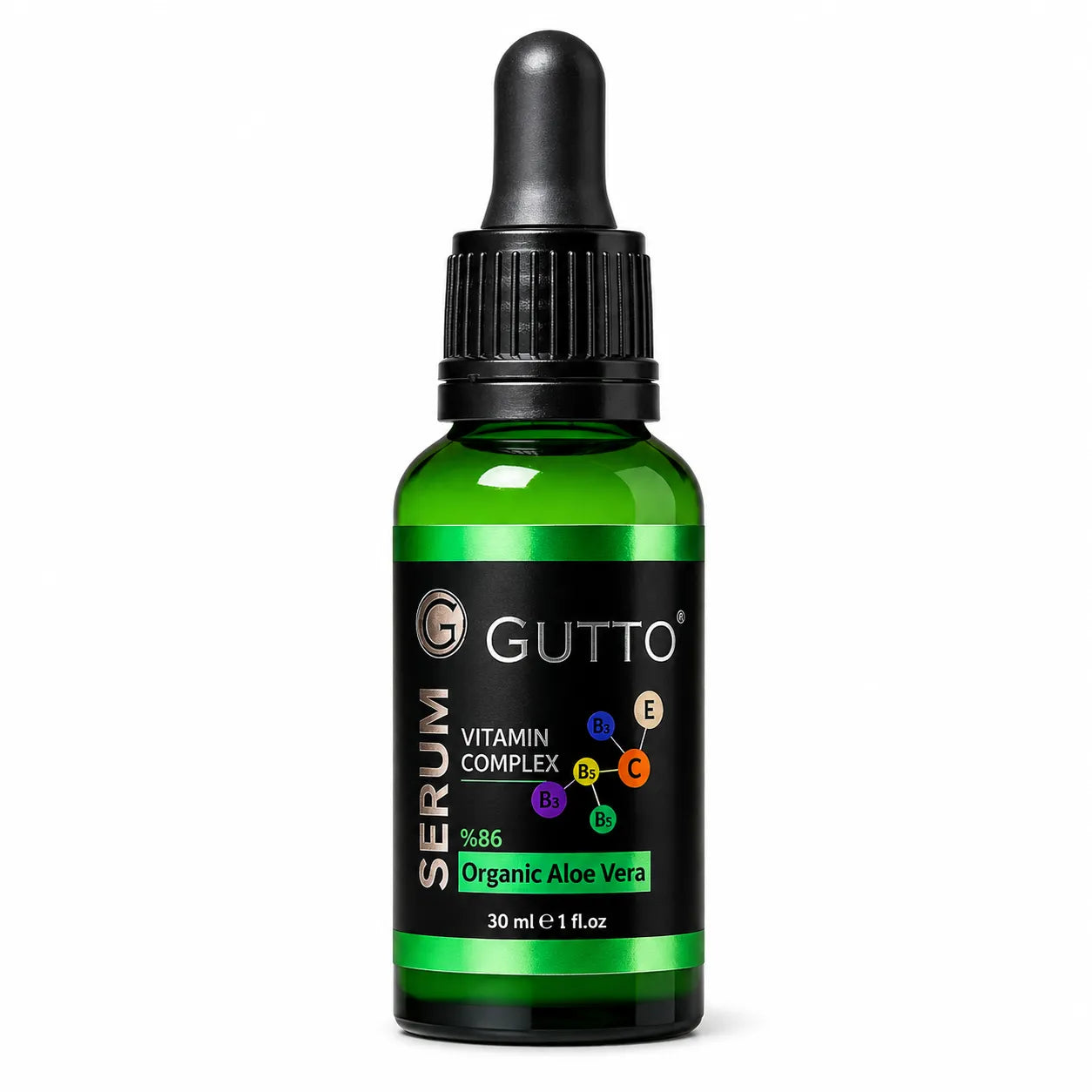 Gutto Vitamin Complex Serum with Organic Aloe Vera