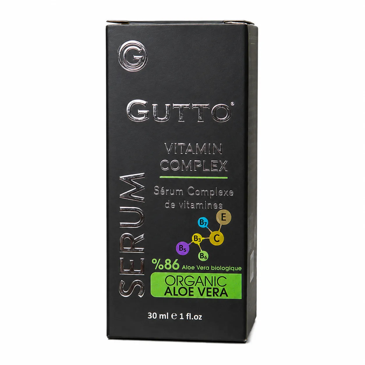 Gutto Vitamin Complex Serum with Organic Aloe Vera