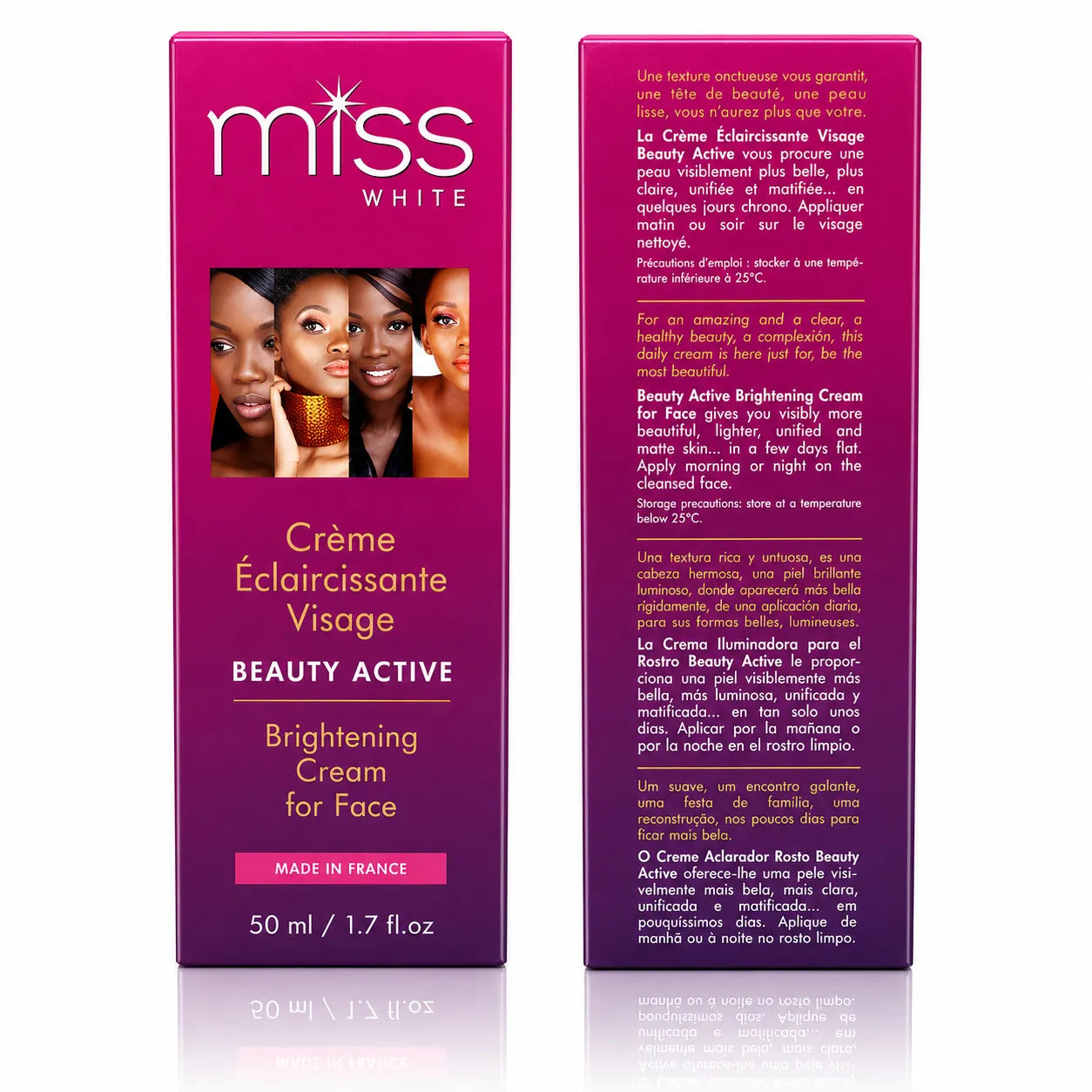 Miss White Beauty Active Brightening Cream For Face