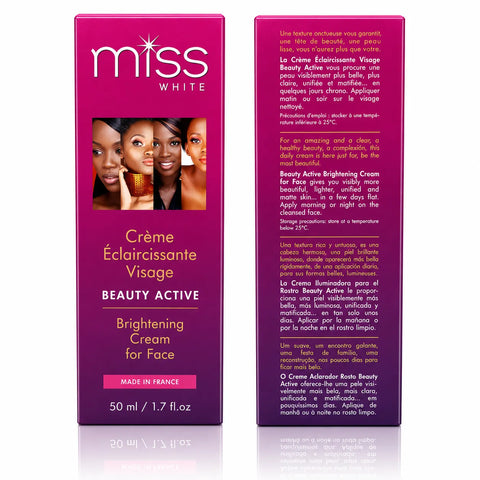 Miss White Beauty Active Brightening Cream For Face