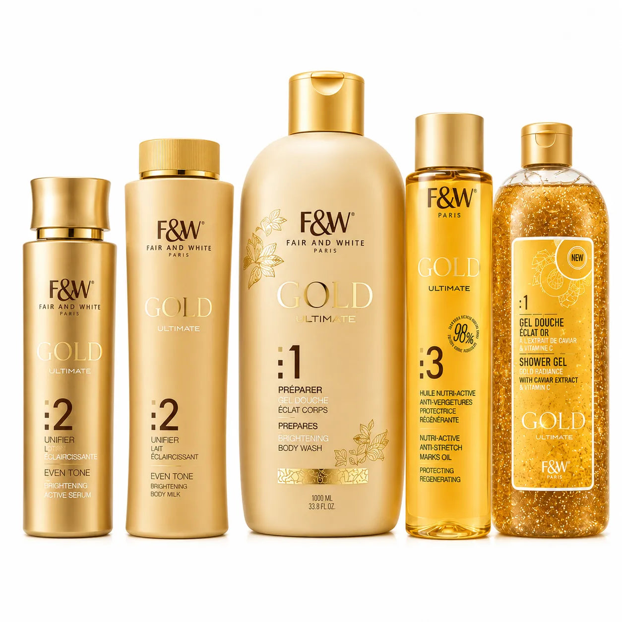 Mothers Glow Special Gold Body Routine Gift Set