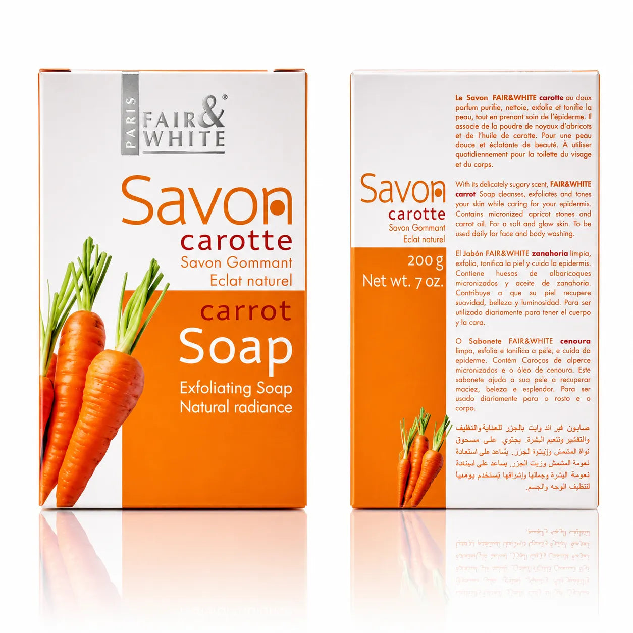 Original Exfoliating Soap Carrot