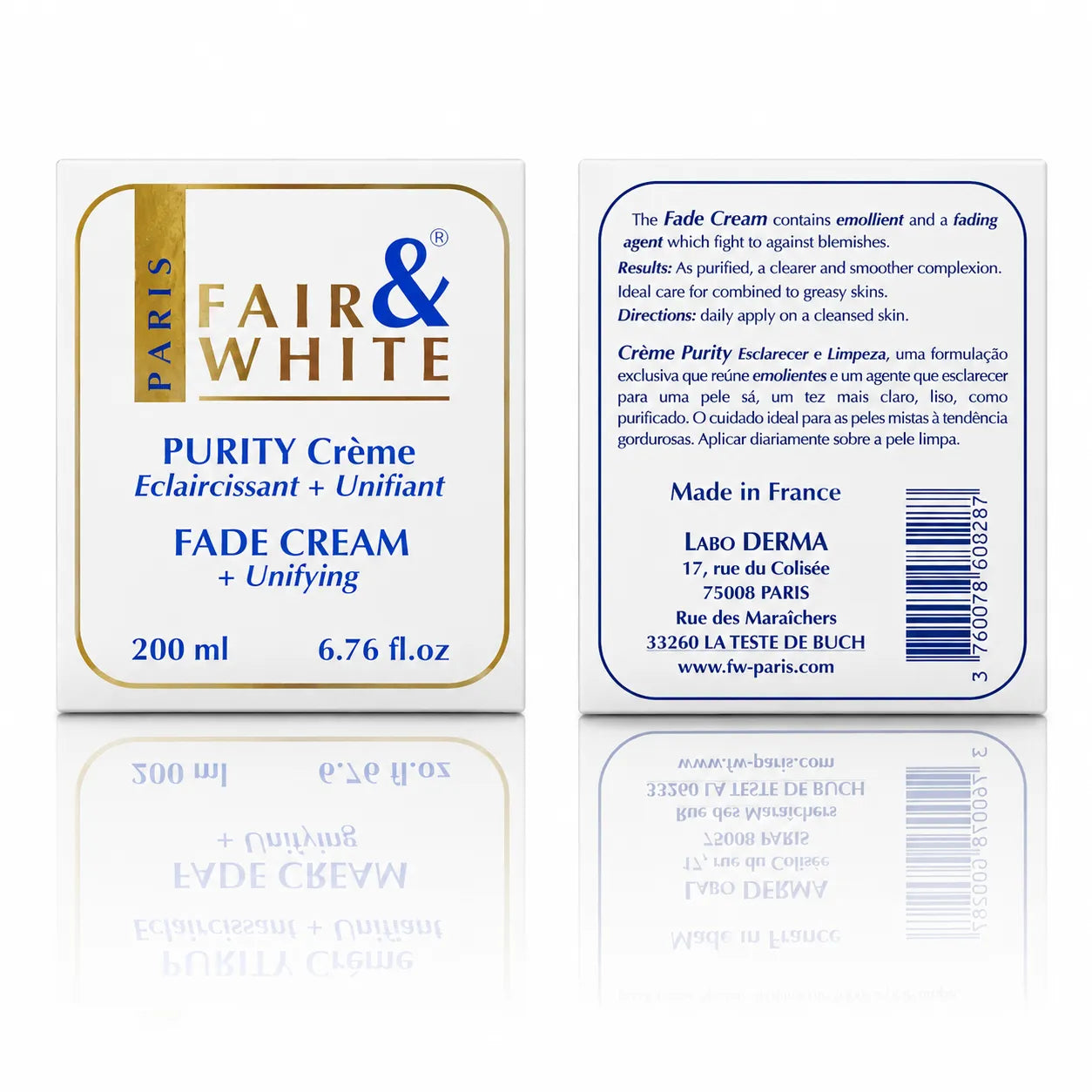 Original Purity Fade Cream