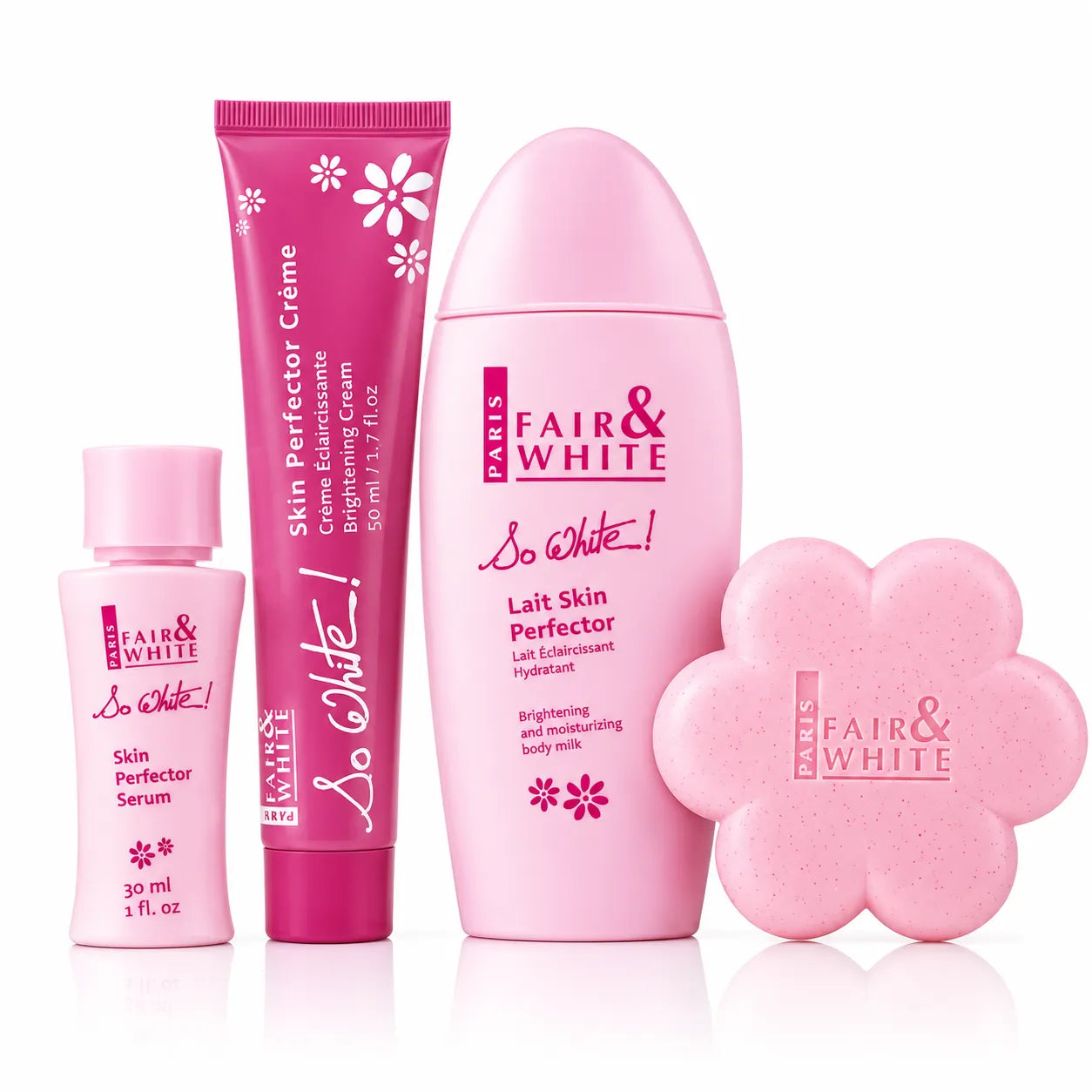 So White Skincare Routine Kit