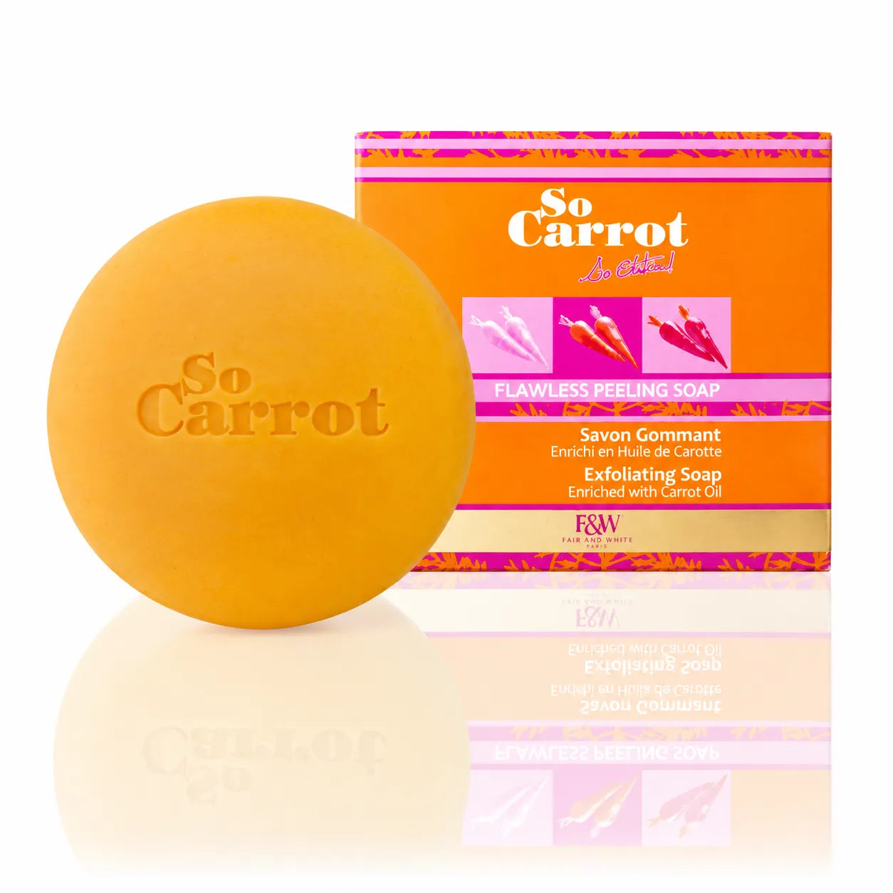 So Carrot Flawless Peeling Soap – Exfoliating Soap