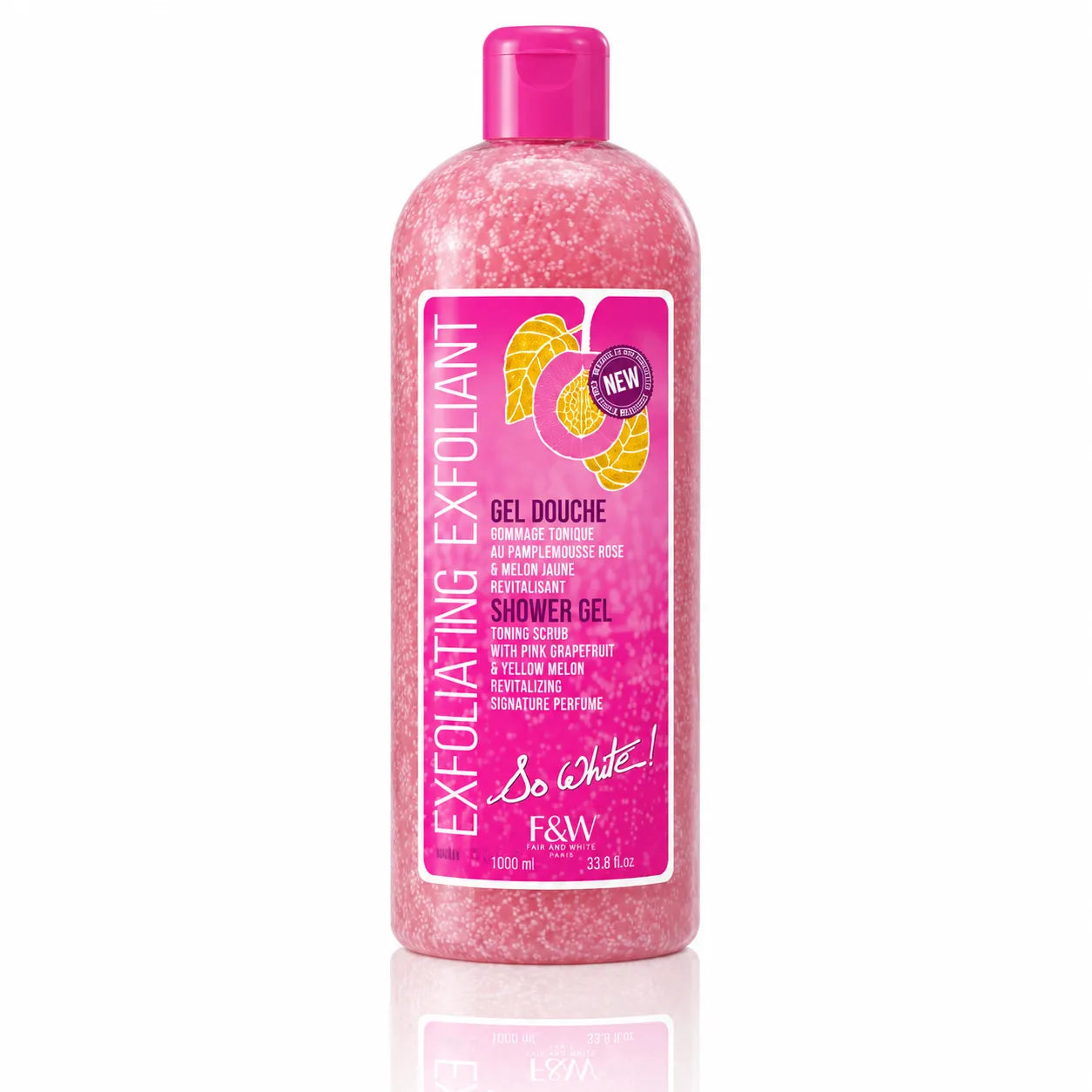 So White Exfoliating Shower Gel